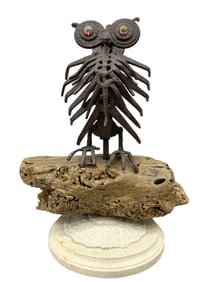 MIGUEL MESANZA Mixed Medis Modernist Sculpture