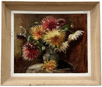 PIERRE FAURE (b. 1932, French) Flowers