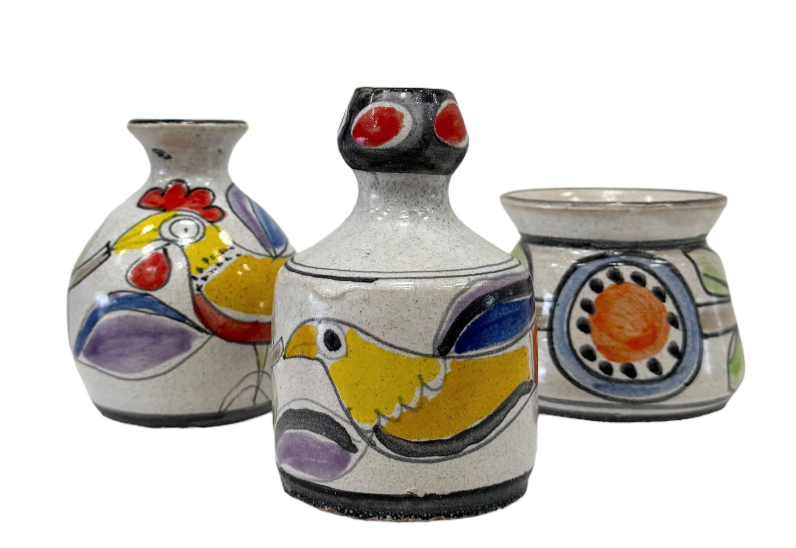 GIOVANNI DESIMONE Mid-Century Italian Ceramics, Signed (1 of 3)