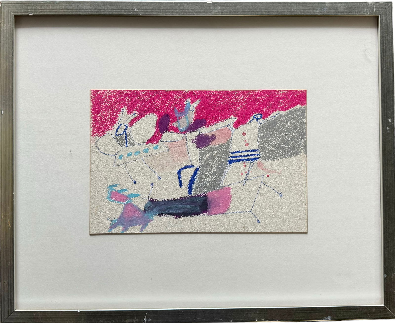 NANCY VANDERBERG LEE (20th c, American) Abstract (1 of 2)