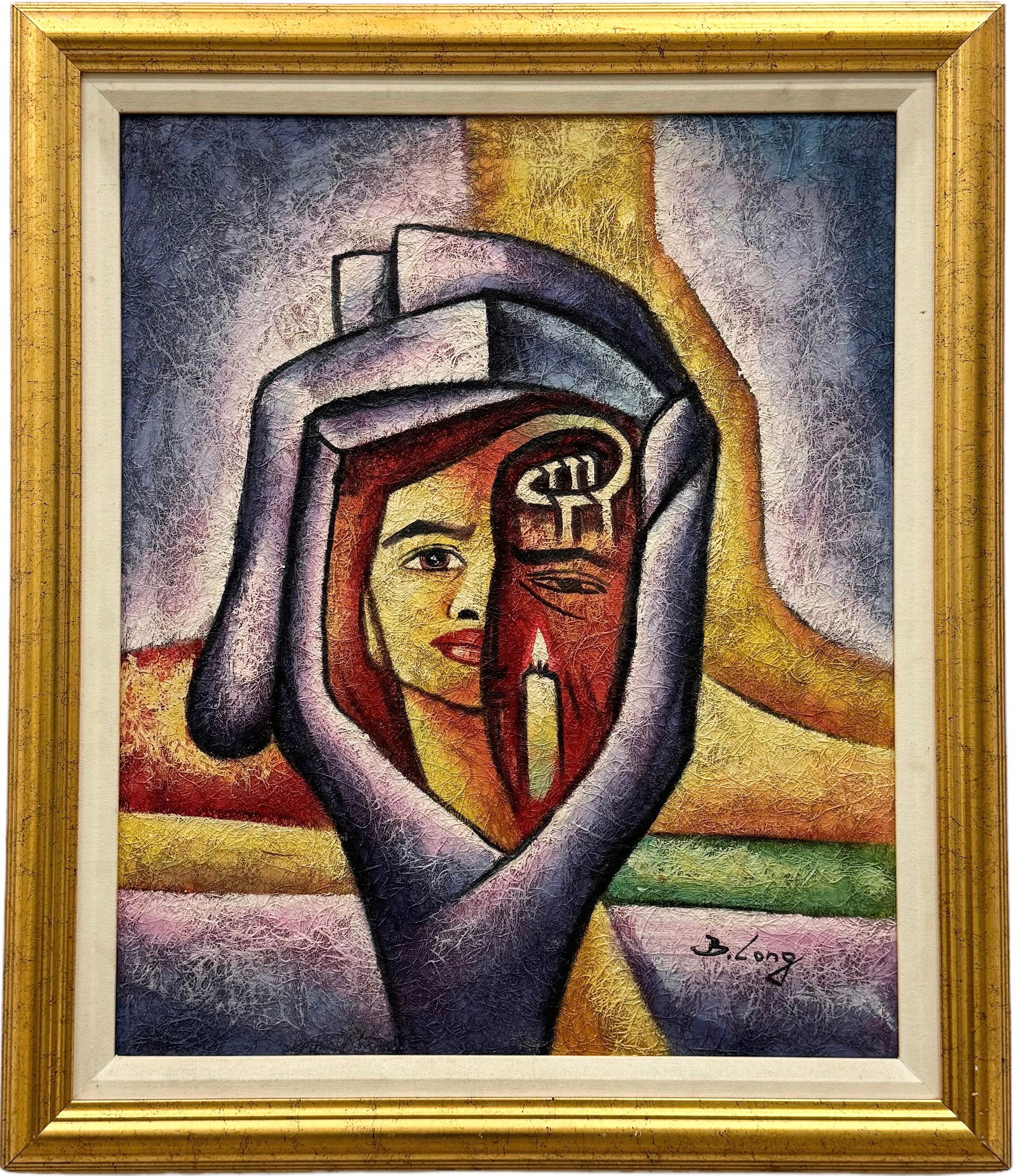 BENYAMIN LONG (20th c, Israeli) (1 of 3)