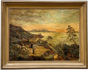 ERNA S SCHARFF (1895-1982, American) Monumental Landscape