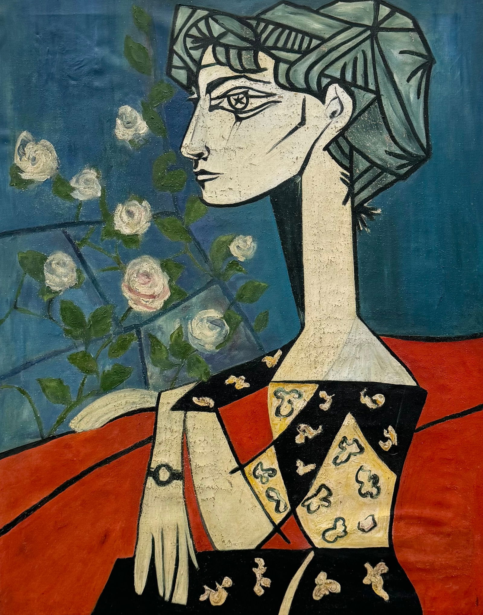 Early Mid-Century Cubist Abstract After Picasso (1 of 4)