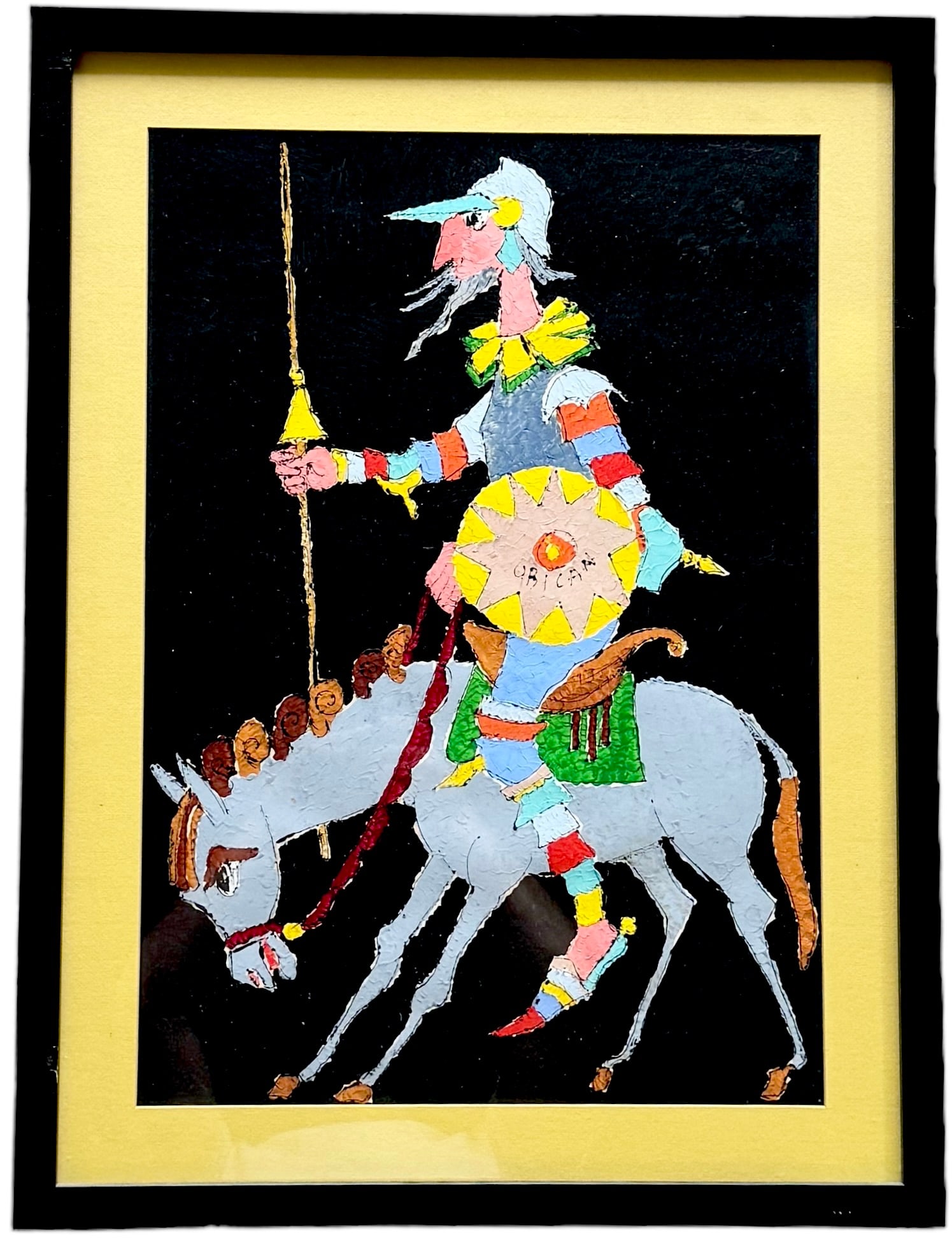 JOVAN OBICAN (1918-1986, French) Jewish Art, Modernist (1 of 3)