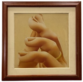 PIETRINA CHECCACCI (b.1941, Italian Brazilian) "Alianca", Hands, Modernist