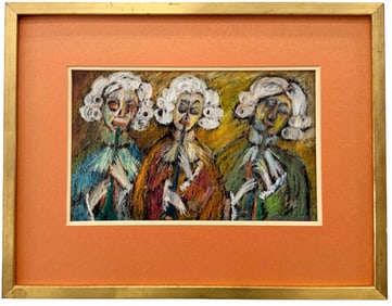 FAY FREEDMAN (1922-1998, American) Modernist, Indiana Artist