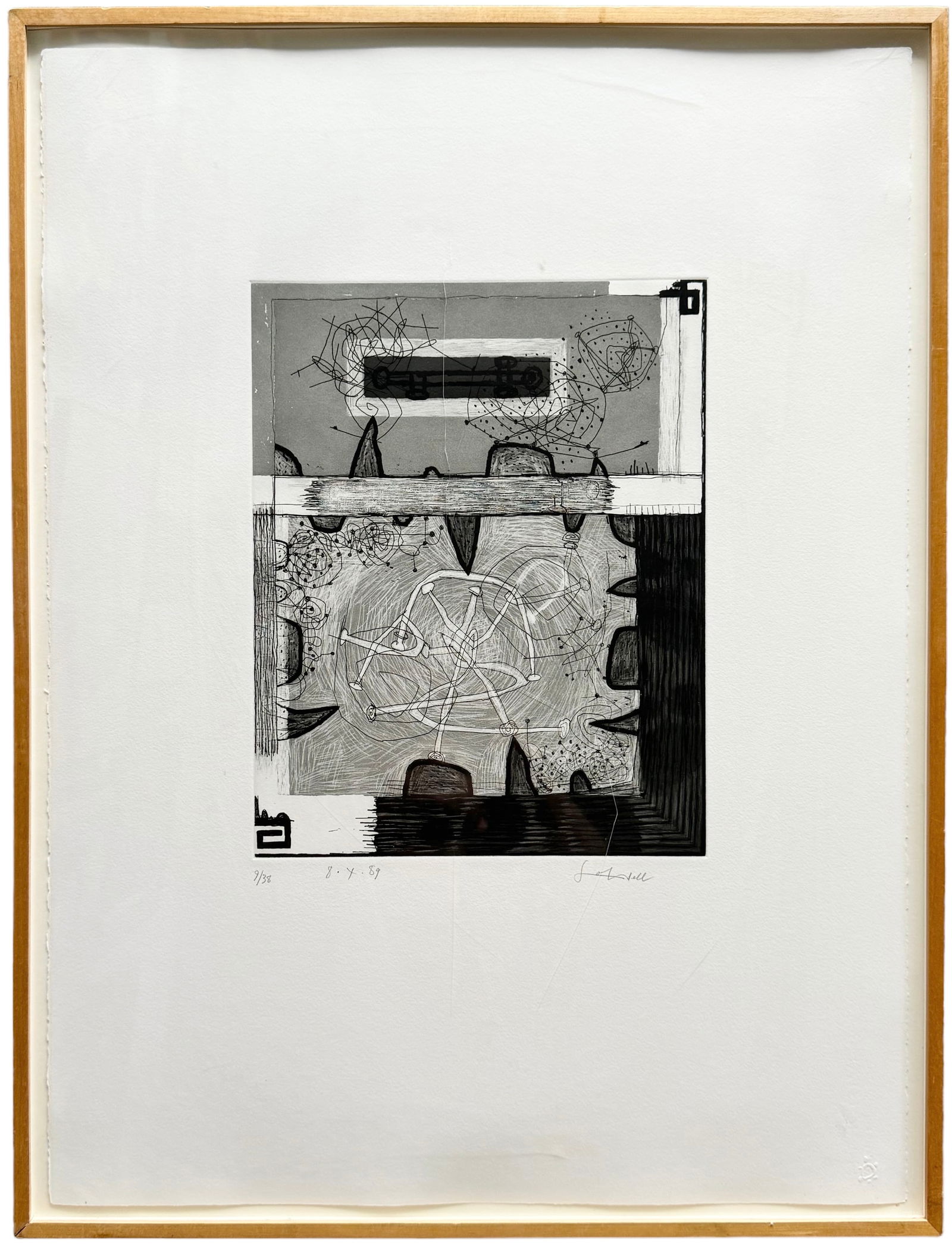 FRANK LOBDELL, Etching (1 of 5)