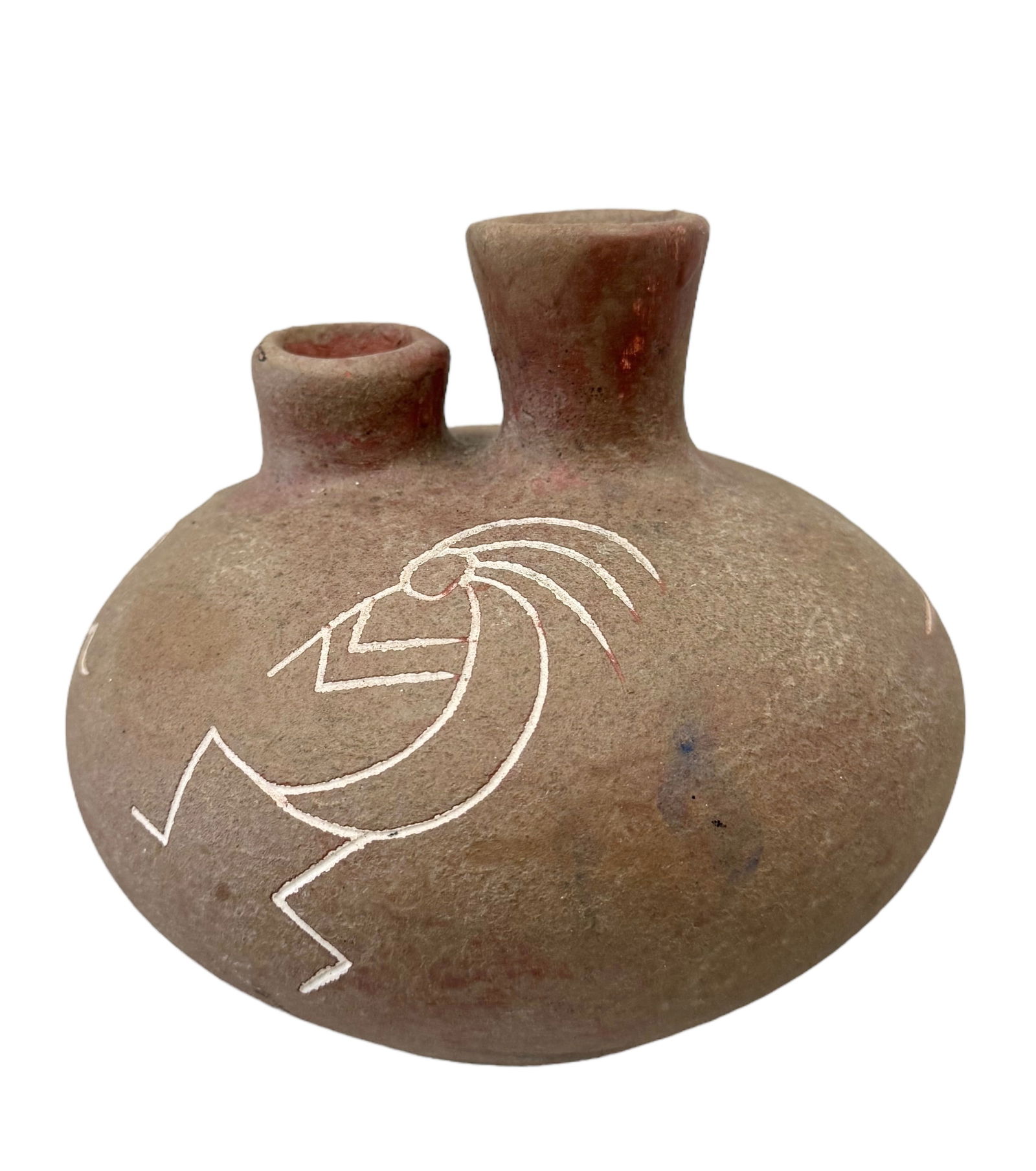 Native American Studio Pottery Southwestern Wedding Vase (1 of 3)