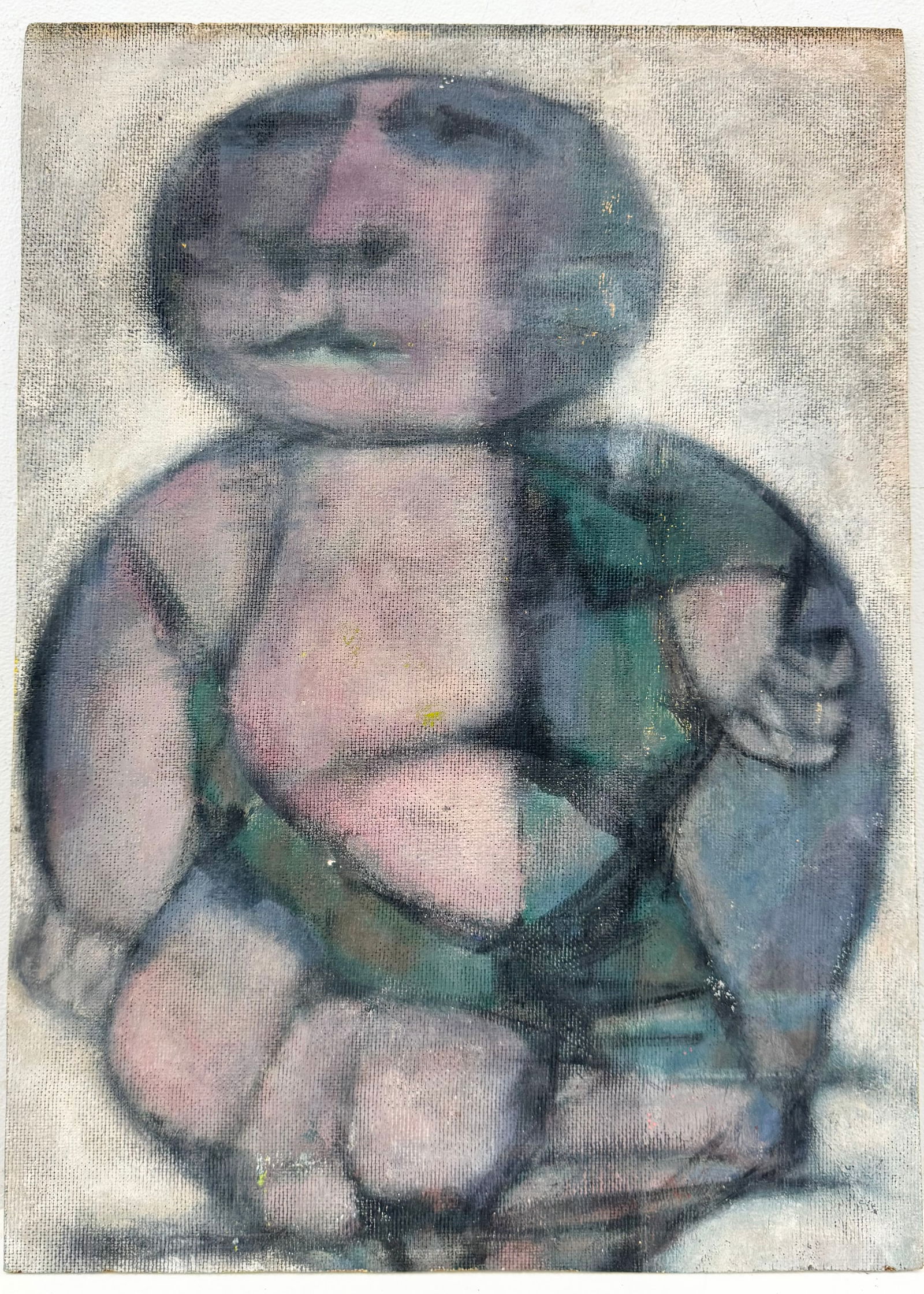 Mid-Century Modern Cubist Figure, Unsigned (1 of 4)