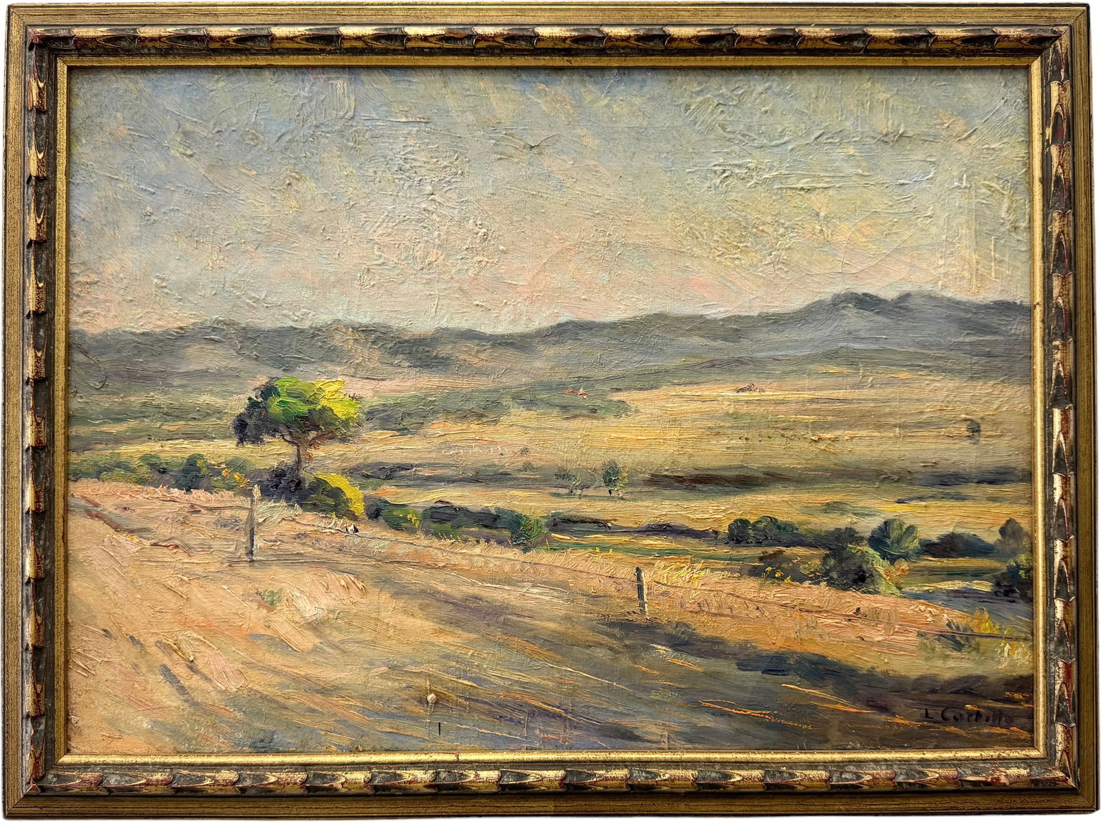 Vintage American School Impressionist Southwestern Mountain Landscape, Signed (1 of 4)