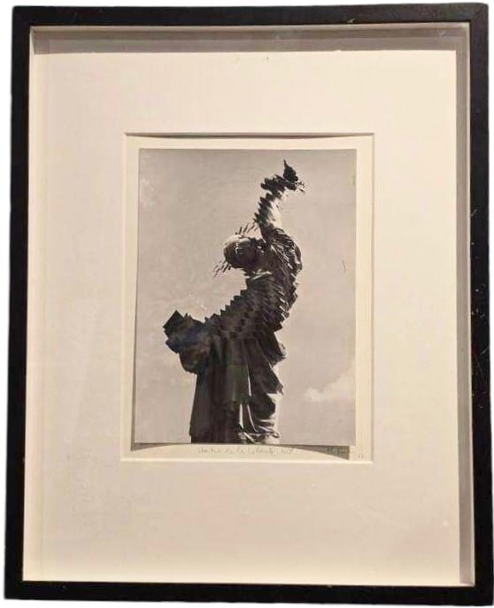 POL BURY, Statue Of Liberty Silver Print Gelatin Photo Collage (1 of 4)