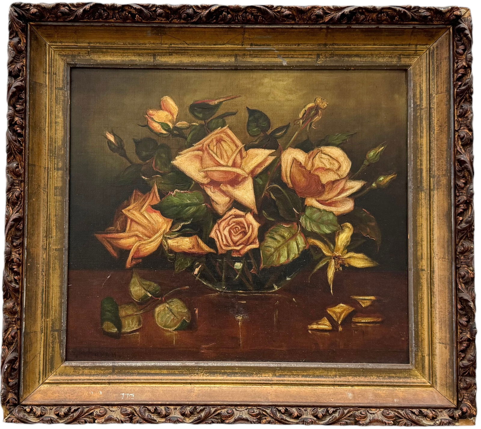 SARAH HASKELL HAVEN (19th c, American) Flowers, New York Artist (1 of 5)