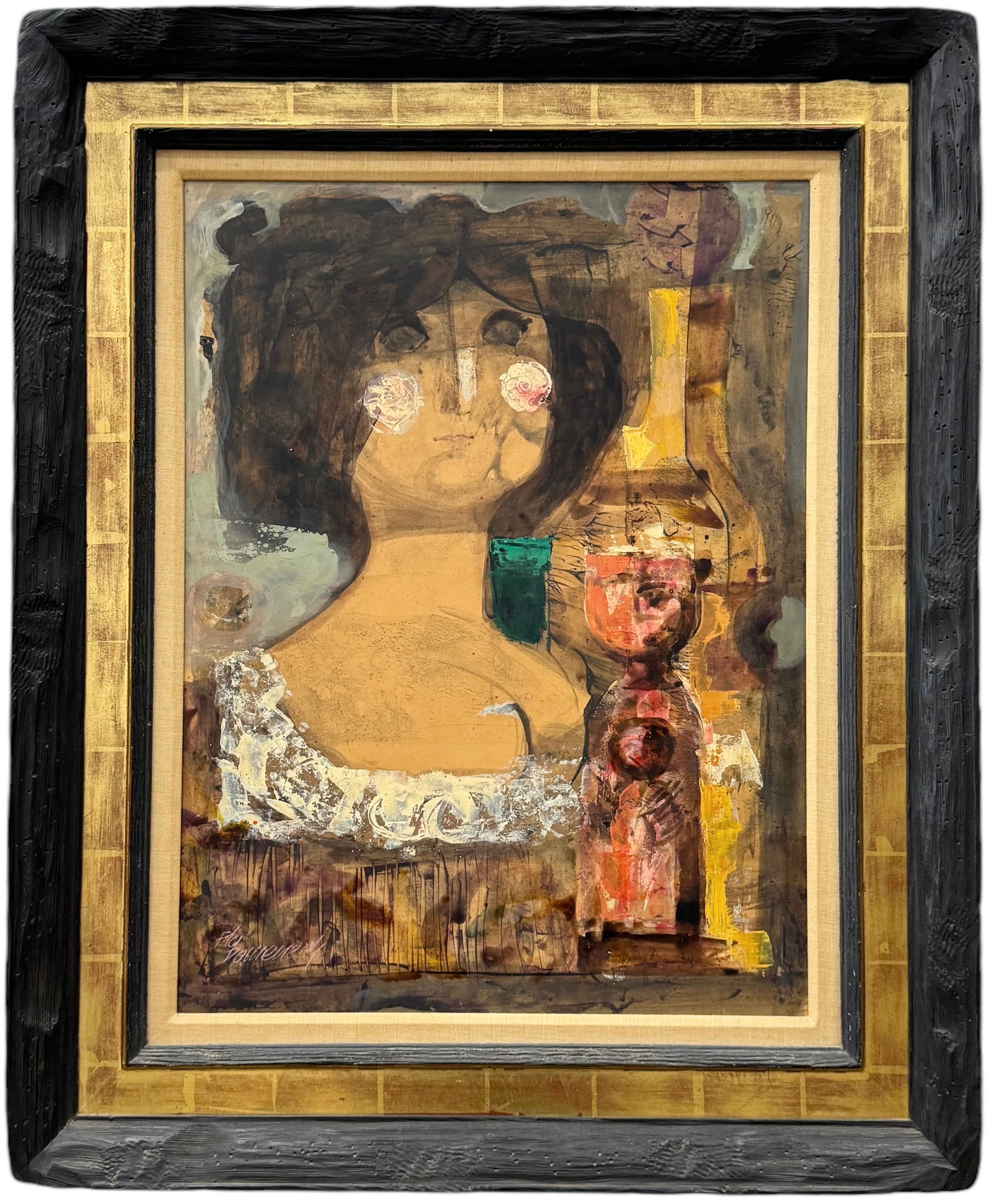 FLA DOMENECH (20th c, Spain) Modernist, Barcelona Artist (1 of 5)