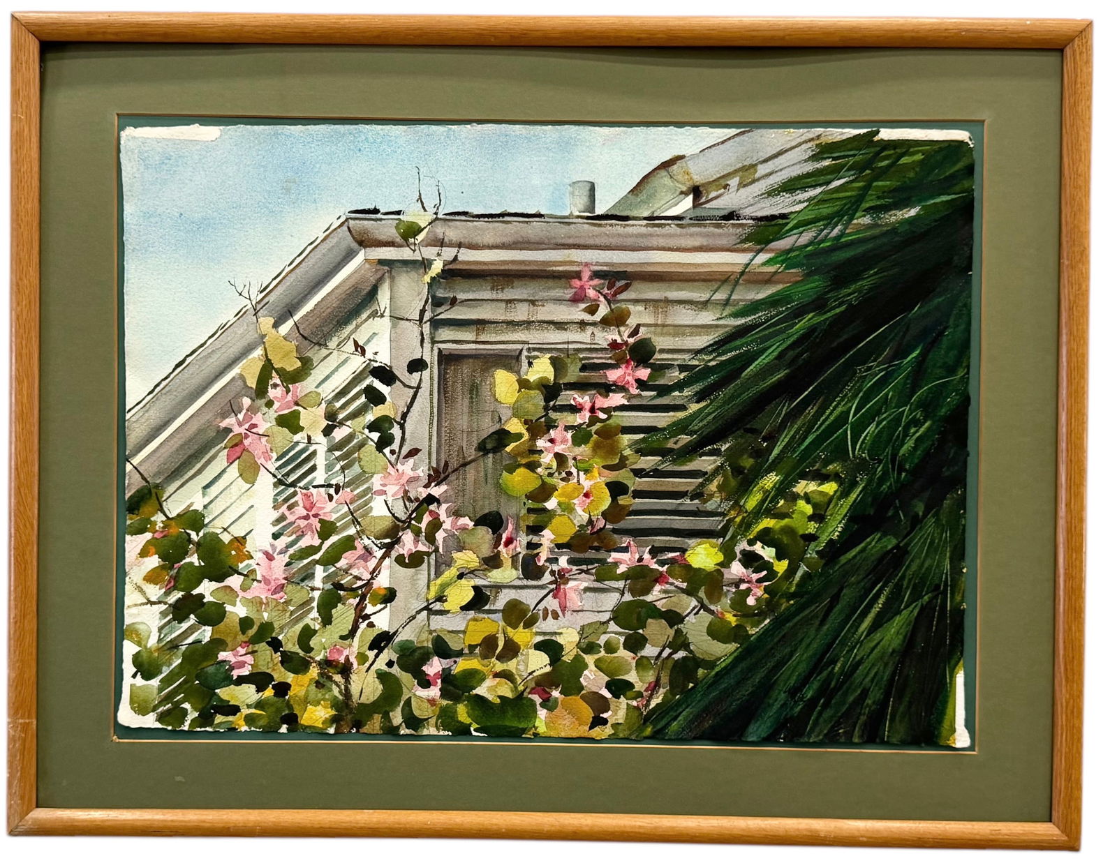 William E Preston, Santa Fe, New Mexico Artist Signed Watercolor (1 of 3)