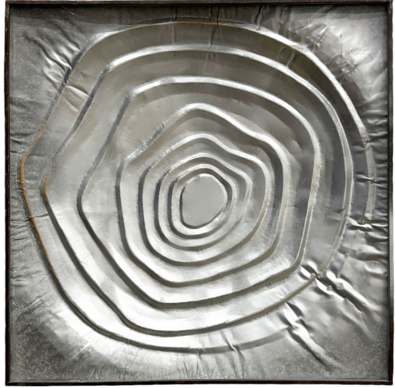 Mid-Century Modern Abstract Wall Sculpture (1 of 3)