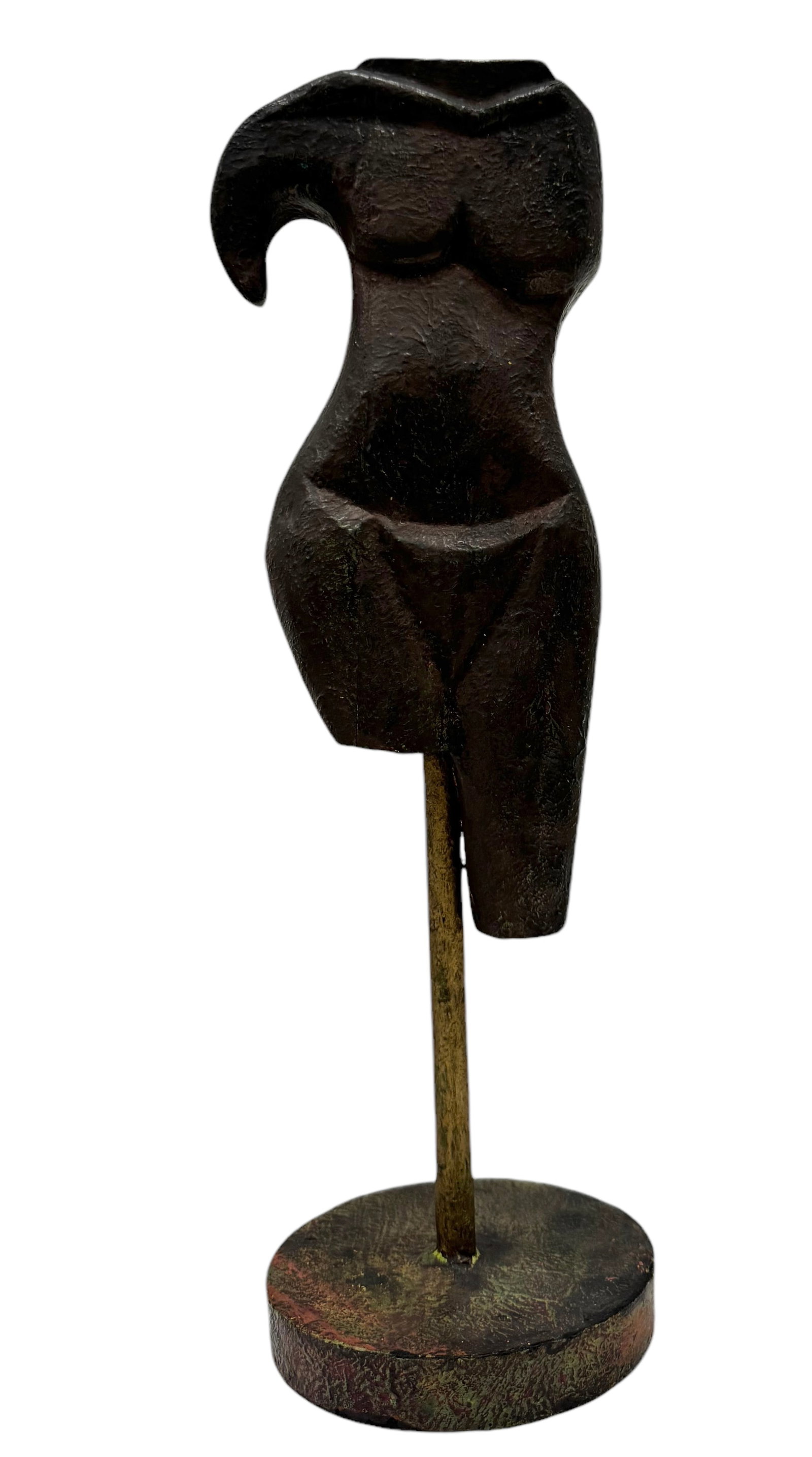 Modernist Nude Sculpture: Size 15 x 5 in