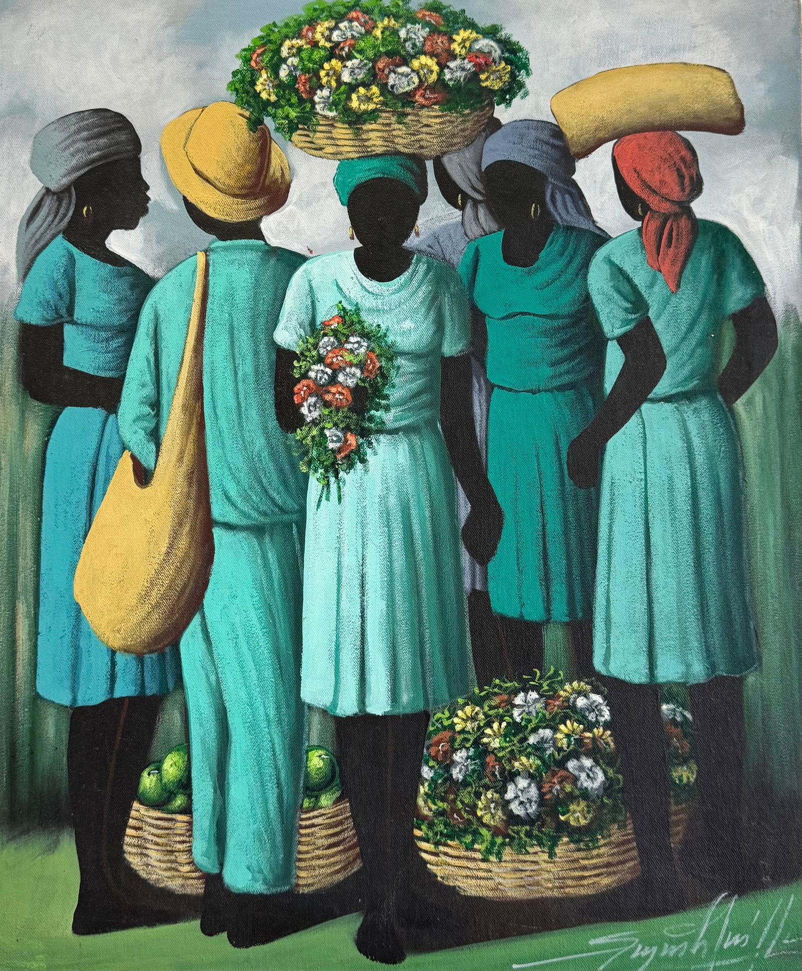 RAYMOND LAFAILLE (20th c, Haitian) (1 of 3)
