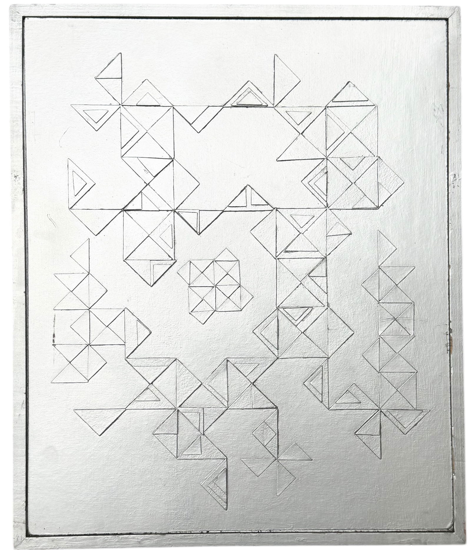 MICHAEL KUNCEVICH Geometric Linear Constructivist Abstract Philadelphia Artist (1 of 3)