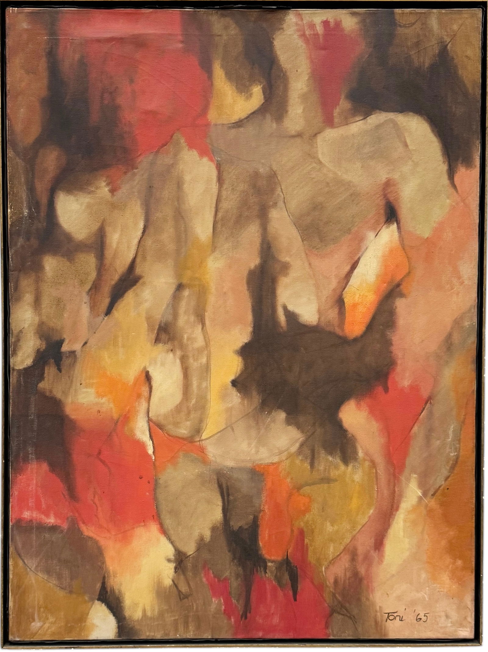 TONY GANZ (b. 1947, American) MCM Male Figure Abstract (1 of 3)