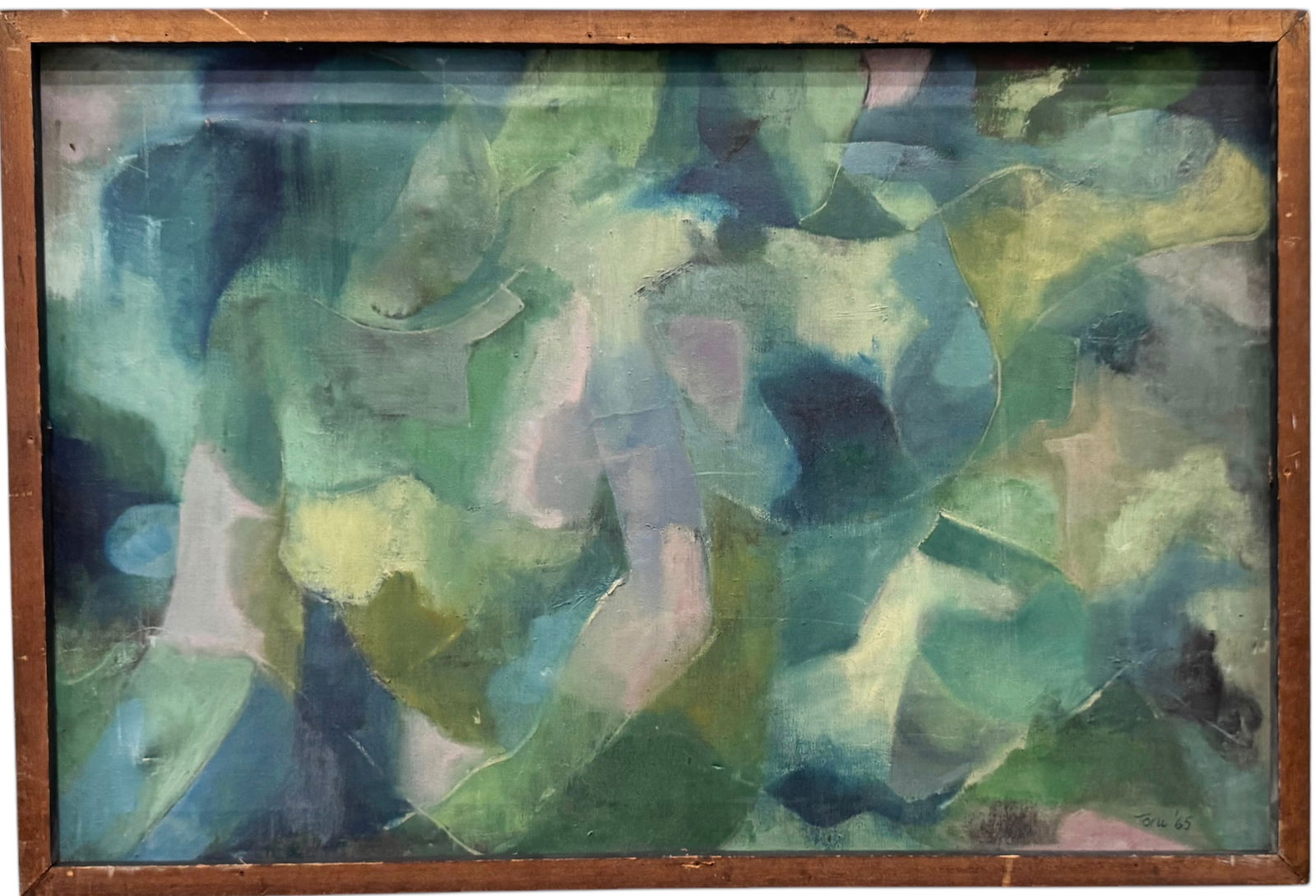 TONY GANZ (b. 1947, American) Mid-Century Abstract Expressionism (1 of 3)