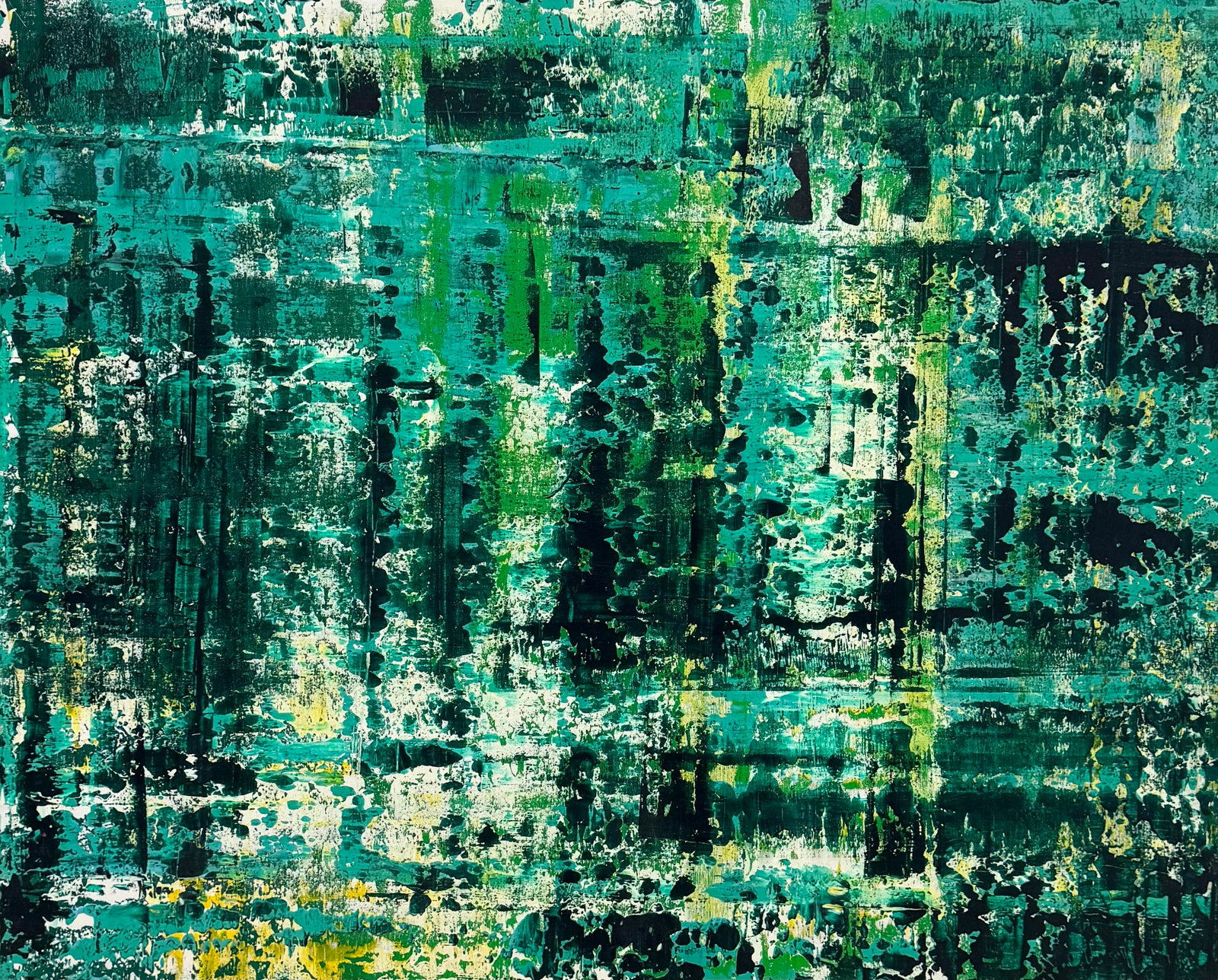 Monumental Brazilian School Abstract Painting 60 x 48 in: Acrylic on canvas 60 x 48 in