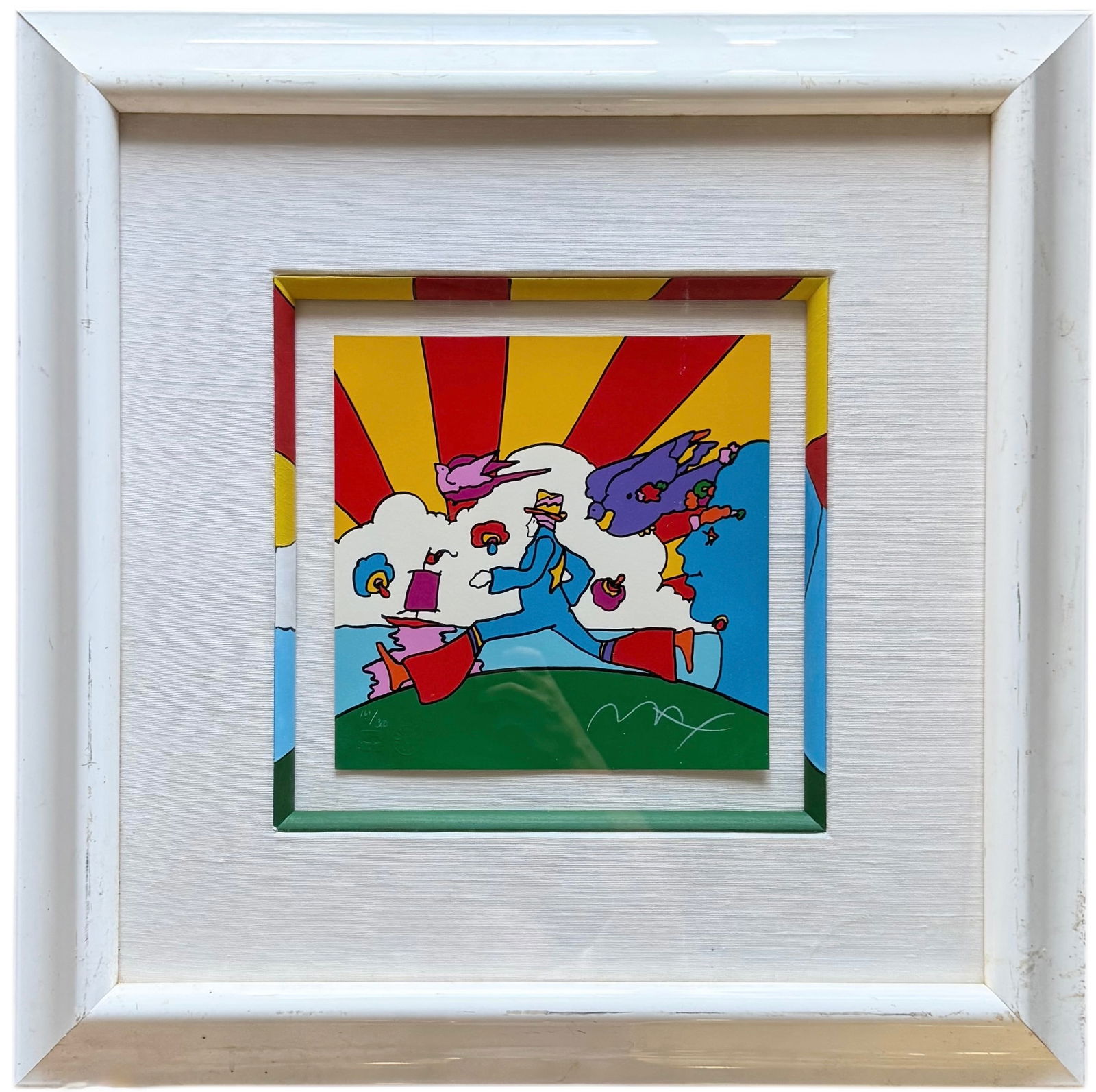 PETER MAX Hand Signed Screen Print (1 of 4)