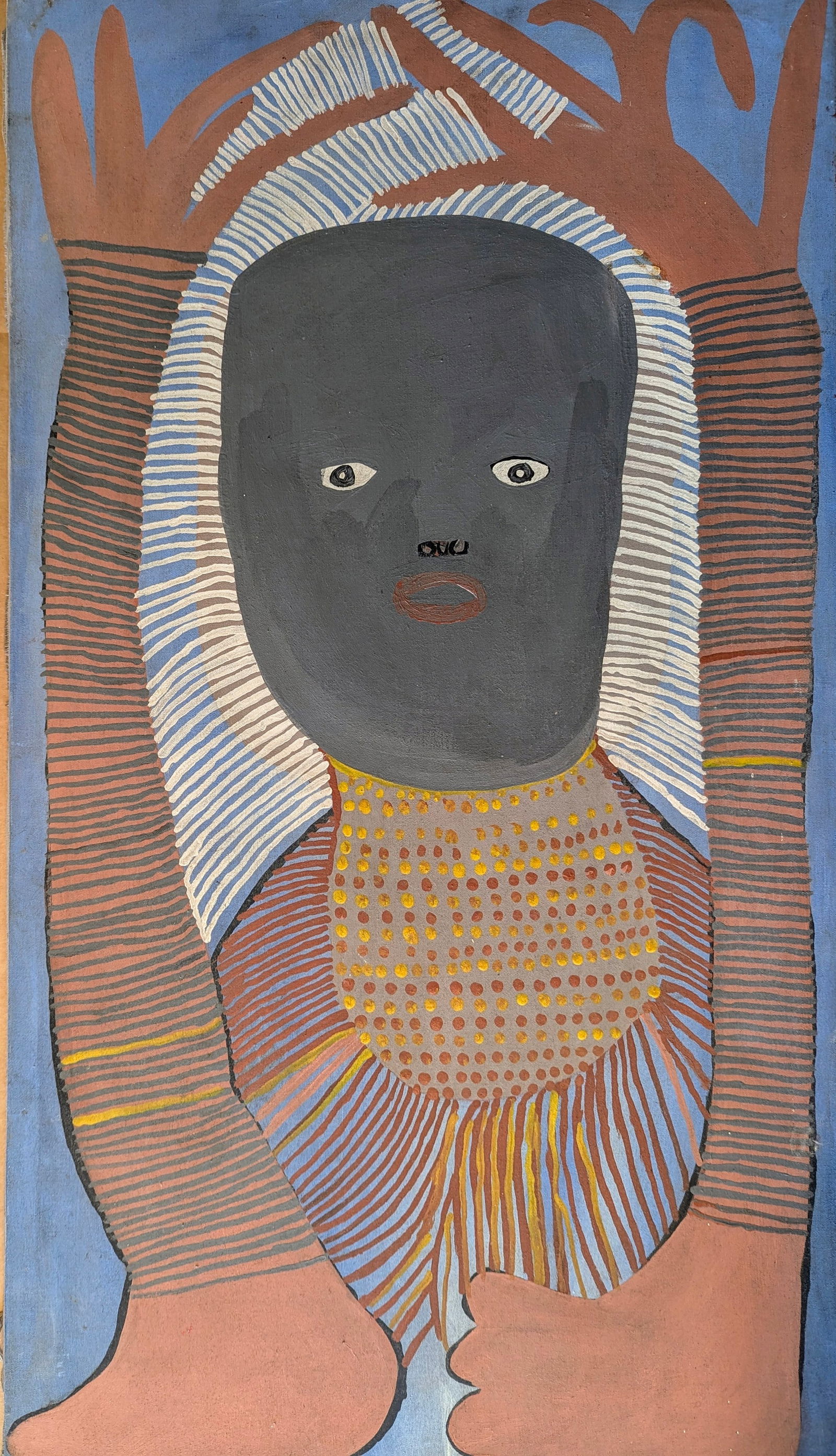 LEVOY EXIL (20th c, Haitian) 1970's Abstract (1 of 4)