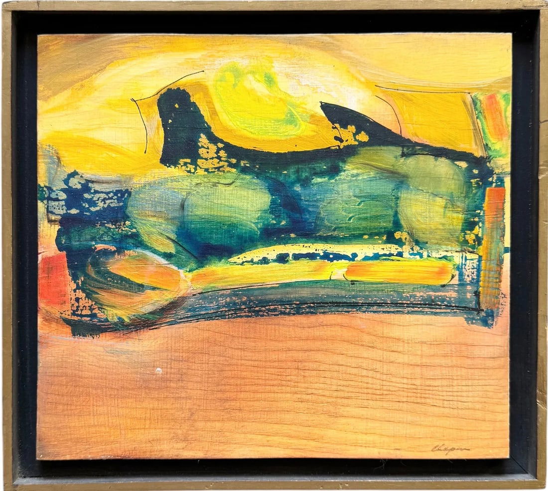 DAVID CHAPIN (20th c, American) Abstract, Studied With Hans Hoffman (1 of 3)