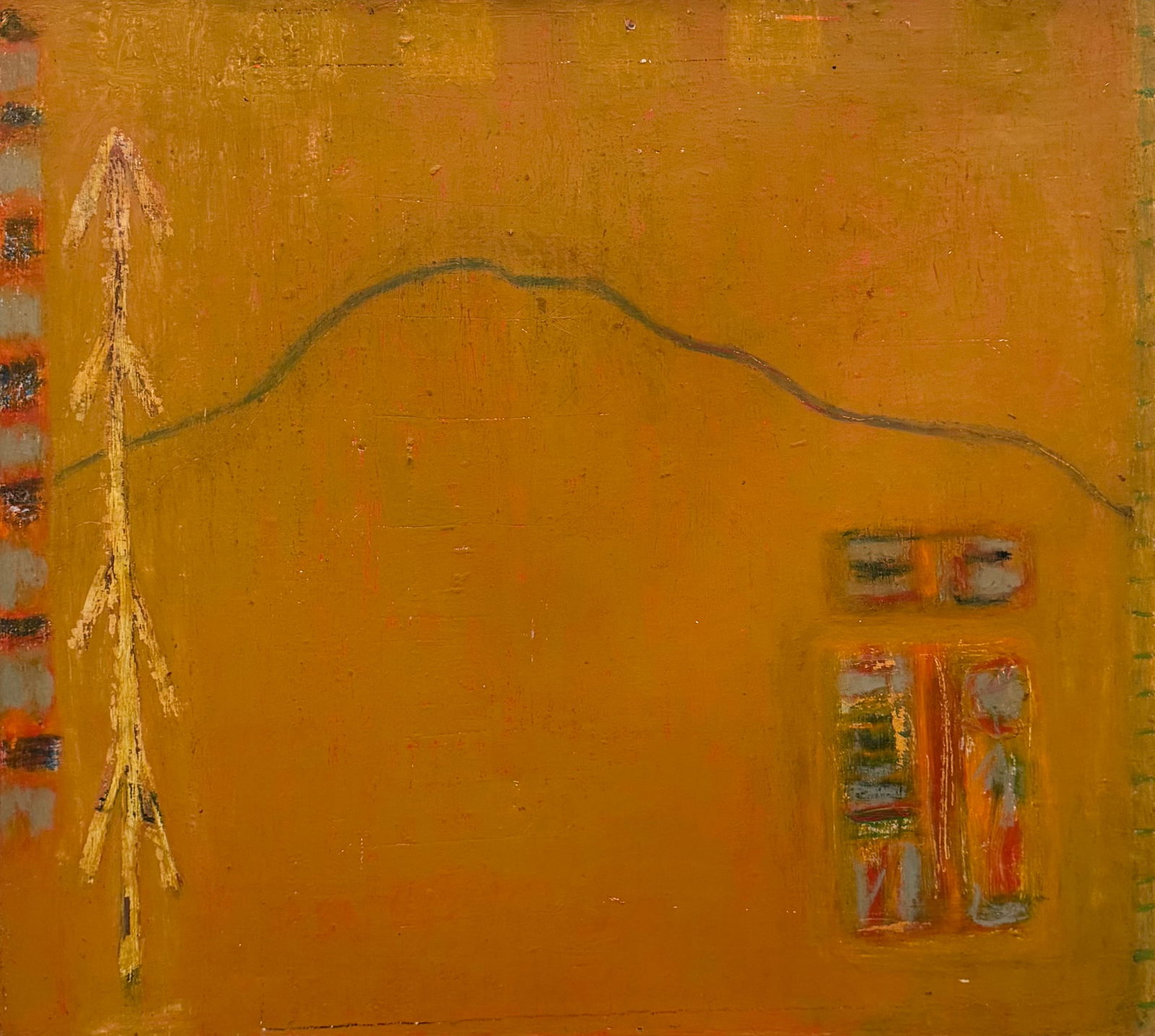 Natalie Whittlesey (20th c, American) Large Mid-Century Abstract, California Artist (1 of 6)