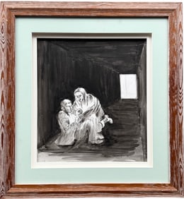 WILLIAM HARRINGTON (b, 1941, Ireland) Cork Gallery Label