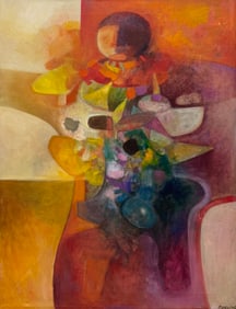 Aurelio Pescina (1938 - 1990, Mexican) Abstract