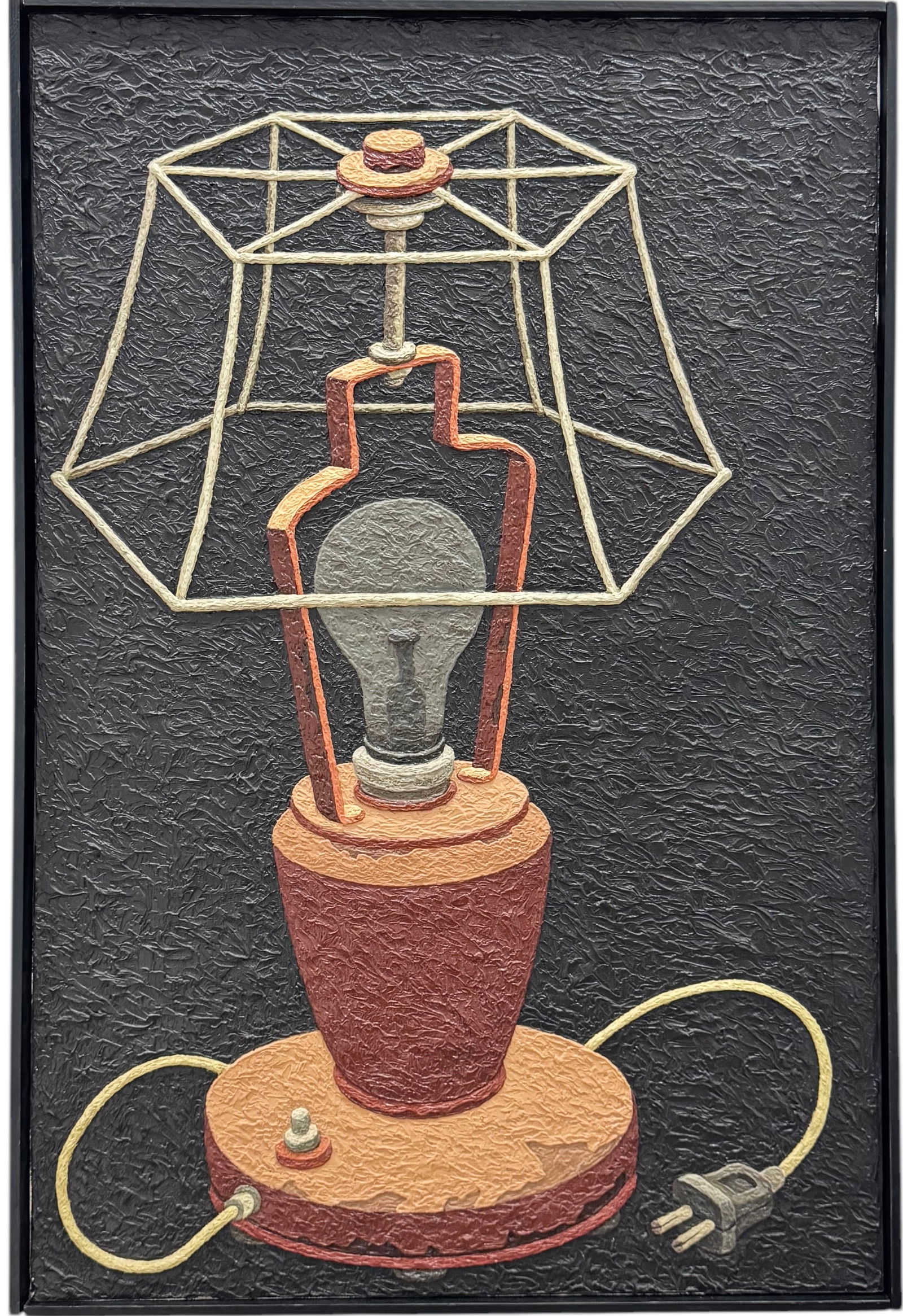 VALERY BOBROV (b. 1945, Israeli) Table Lamp, Heavy Impasto (1 of 4)