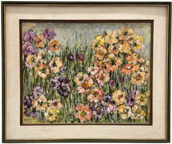 CARRIE BARANCIK (20th c, American) Flowers