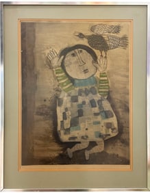 GRACIELA RODO BOULANGER (b. 1935, Bolivia) Early Modernist Aquatint