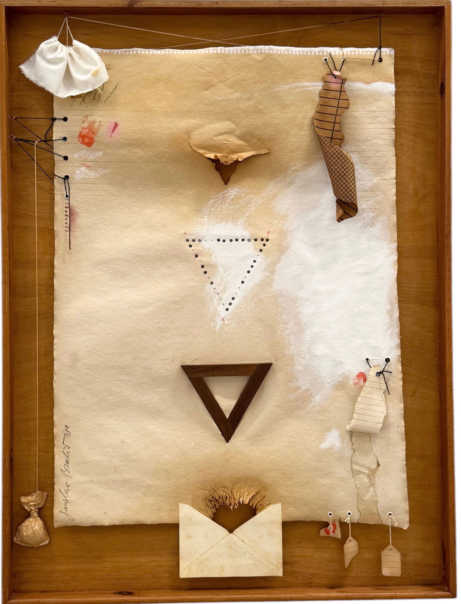 JAROSLAV BRADAC (20th c, Czech) Modern Abstract Assemblage (1 of 6)