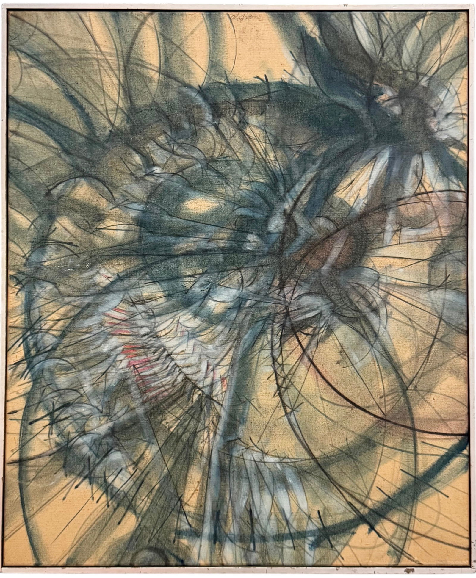 GERALD GLADSTONE (1929-2005, Canadian) Important Toronto Artist, Abstract (1 of 3)