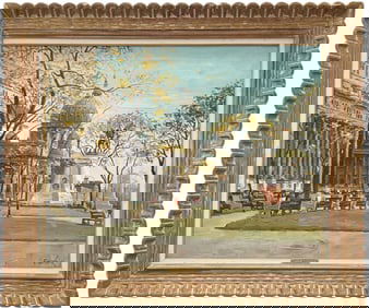 JACK PRUDNIK 20th c Impressionist Place Du Canada Montreal Quebec