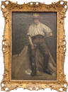 19th Century English School Portrait Of A Man In Beautiful Period Gilt Frame