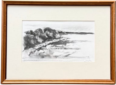 GEORGE CRESS (1921-2008, American) Tennessee Artist, Camden, Maine