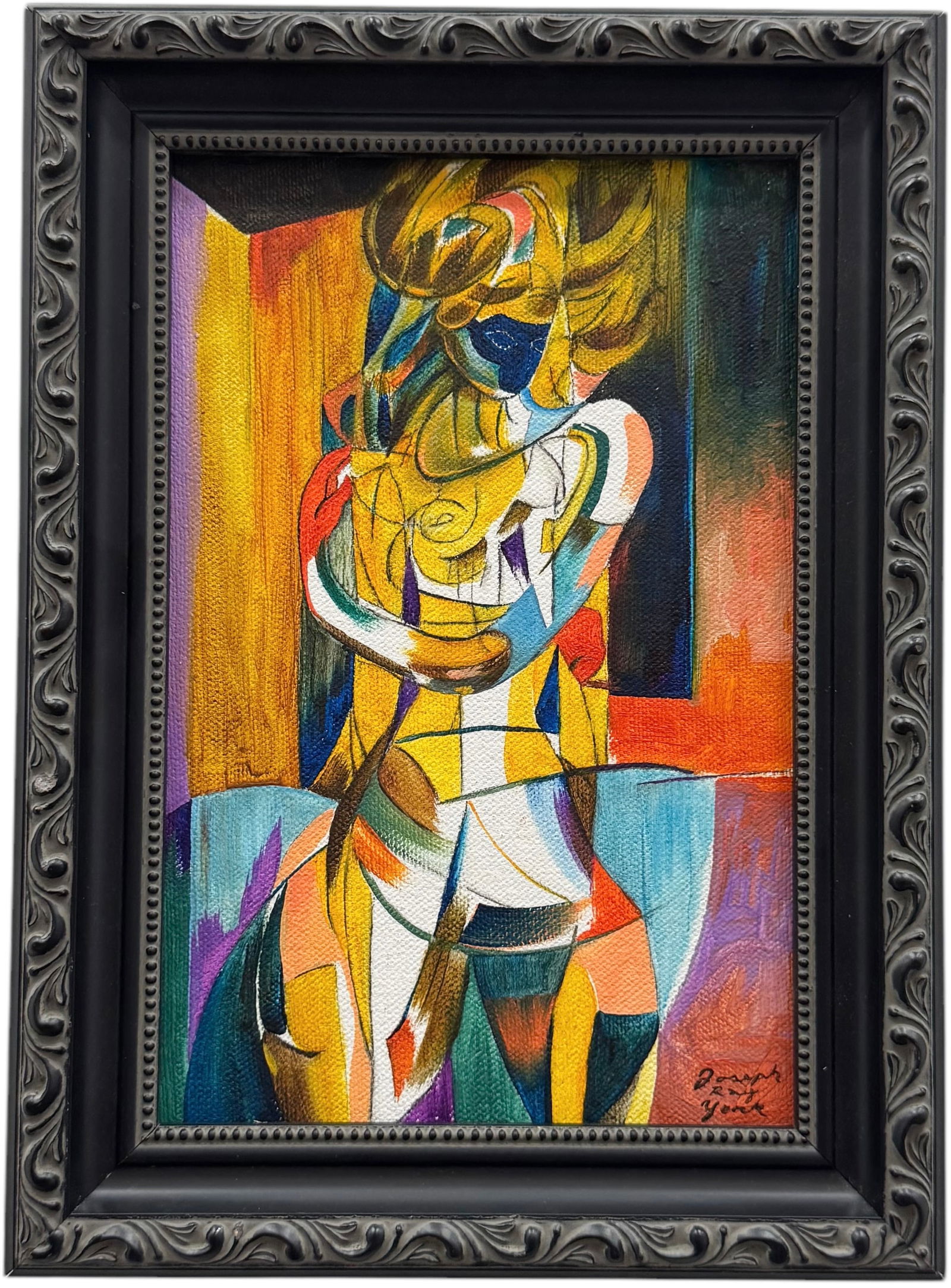 JOSEPH RAY YORK (20th c, American) North Carolina Artist "Masquerade" (1 of 3)