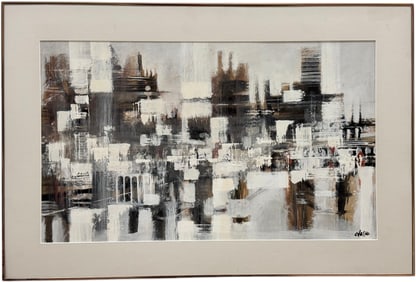 PAUL CHELKO (1933-2007, American) Abstract, Atlanta Georgia Artist