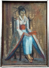 FLORENCE KREIGER (1919-2011, American) Oriental Woman