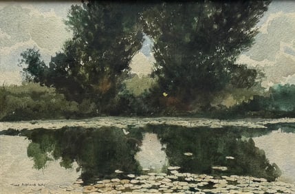 TORE ASPLUND (1903-1978, American) Landscape