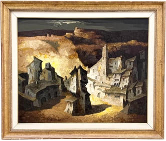 ANDRES ESCARTIN (b. 1938, Spanish) Tarragona