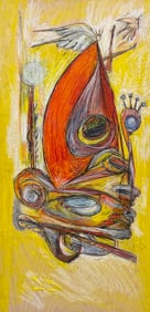 MASPLATA (20th c, Panama) Abstract, Miami Florida Artist