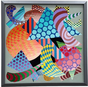 STANLEY BRUNDAGE (1927-2014, American) Abstract, West Palm Beach Artist