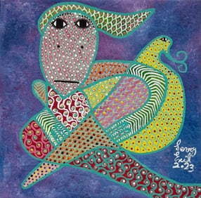 LEVOY EXIL (20th, Haitian) Abstract