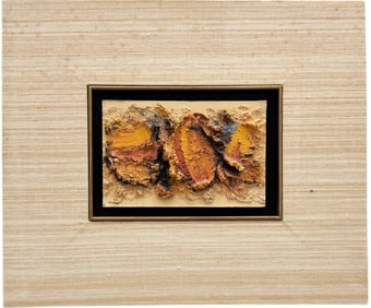 FERNAND TOUPIN (1930-2009, Canadian) Abstract Expressionist, Quebec Artist