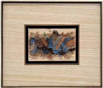 FERNAND TOUPIN (1930-2009, Canadian) Abstract Expressionist, Quebec Artist