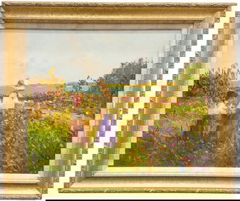 VERNON BROE (1930-2011, American) Maine Impressionist